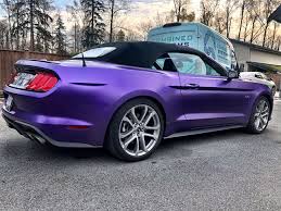 Purple Car Wrap